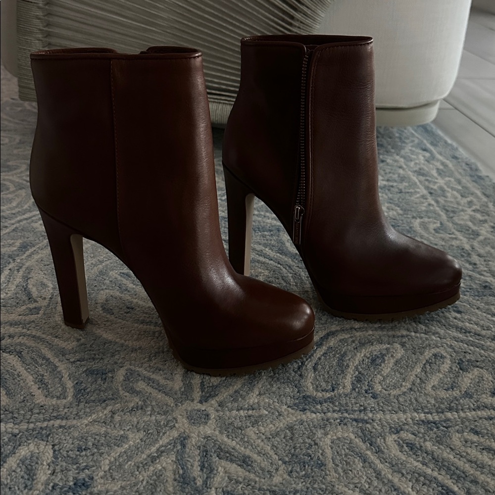 Gianni bini heel boots brown